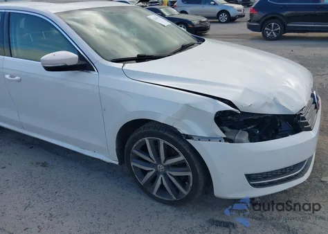 2012 Volkswagen Passat 2.0L Tdi Se из США, поврежденный, VIN 1VWBN7A32CC101276